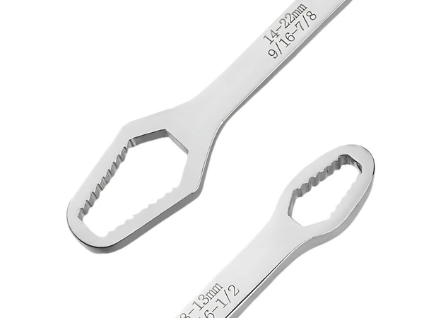 Klucz płaski uniwersalny dwustronny 8-13mm 14-22mm do śrub nakrętek