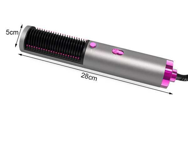 Brush hair dryer hair straightener styling