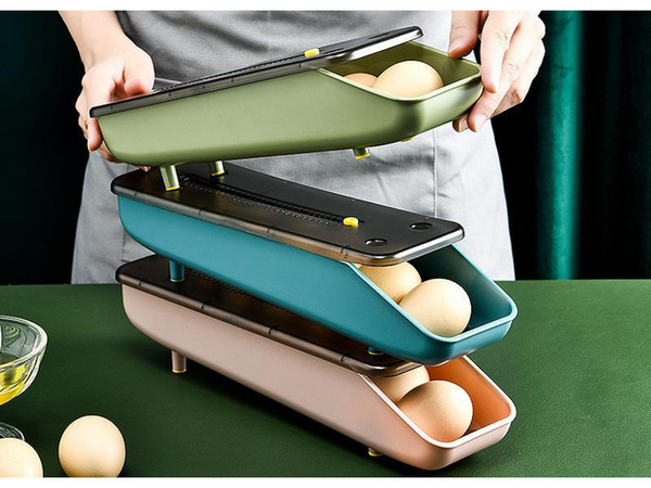 Behälter eierkarton kühlschrank organizer eierablage
