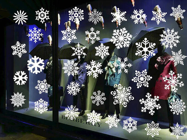 Karácsonyi ablak matricák karácsonyfák