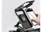 Držiak na telefón na bicykli vodotesný uzamykateľný otočný o 360