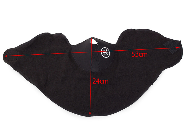 Mască termică activă pentru față de bicicletă motocicletă