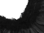 Pene aripi de înger negru basm costum cosplay halloween deghizare