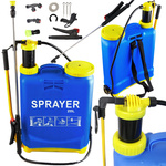 Pulverizador a presión de mochila pulverizador manual de jardín lanza 20l