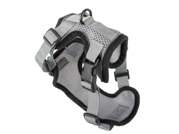 Arnés de paseo close-clip para perro pequeño asa ligera suave fuerte s