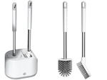 Perie de toaletă silicon wc set set dublu 2in1 toaletă