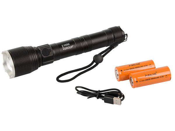 Katonai bailong rendőrségi fáklya cree xhp160 power
