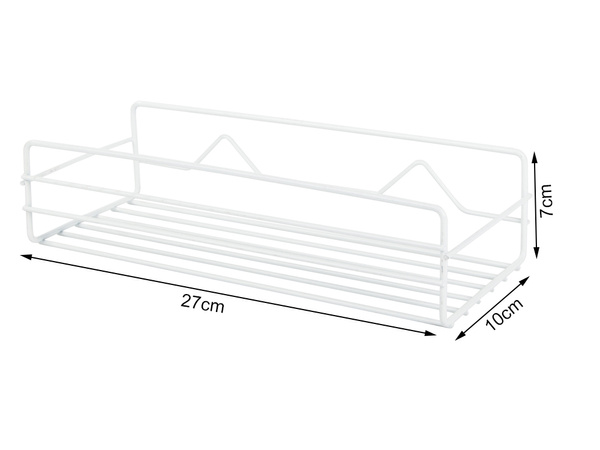 Loft bathroom shower shelf hanging metal shelf