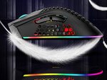 2,4 ghz bezdrátová laptopová myš optický senzor iluminace