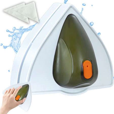 Dublu-verso spălător de geamuri magnetice puternice squeegee burete cablu set