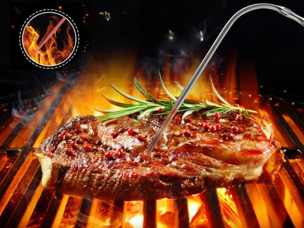 Termometru alimentar digital pentru carne pentru grătar -50°c 300°c