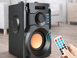 WIRELESS BLUETOOTH SPEAKER PORTABLE RADIO MOBILE REMOTE CONTROL DISPLAY