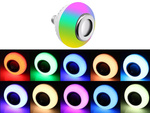 Vadovaujama spalvota lemputė rgb garsiakalbis "bluetooth" nuotolinio valdymo pultas