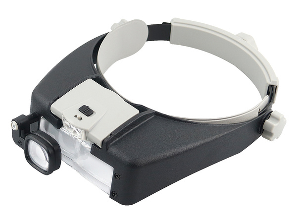 Čelné svetlo 2 led precision glasses 1,5x 17x
