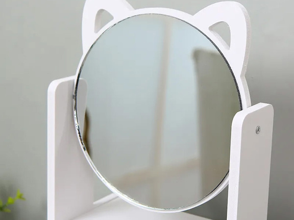 Cosmetics organiser mirror dressing table dressing table