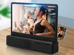 Pantalla de aumento con lupa y amplificador de pantalla para ver el altavoz del teléfono