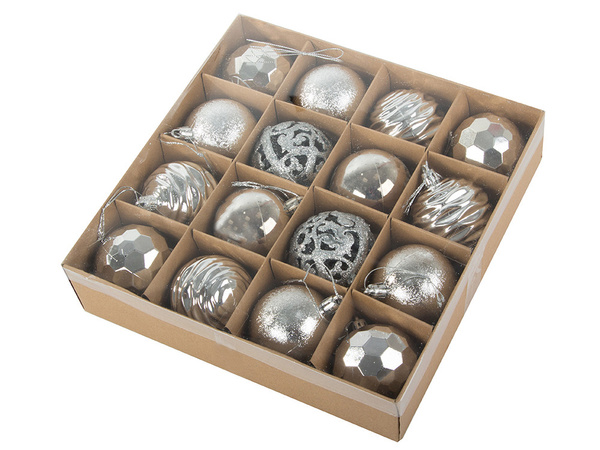 Choinka bombes for choinka 6cm set of 16 pc bombes decoration holy holiday designs