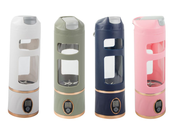 Portable blender cup electric mixer usb 8 blades smoothie