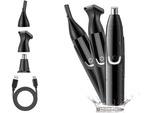Ureche nas trimmer de îndepărtare a părului shaver barbă styling sprâncene 3in1 aku
