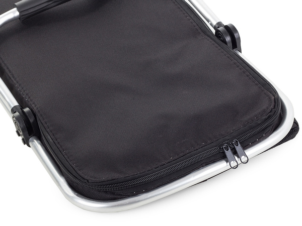 Thermofaltbarer picknickkorb isolierender einkaufskorb