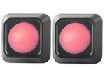 Belaidis rgb vadovaujama naktinė šviesa nuotolinio valdymo pultas 2 vnt.