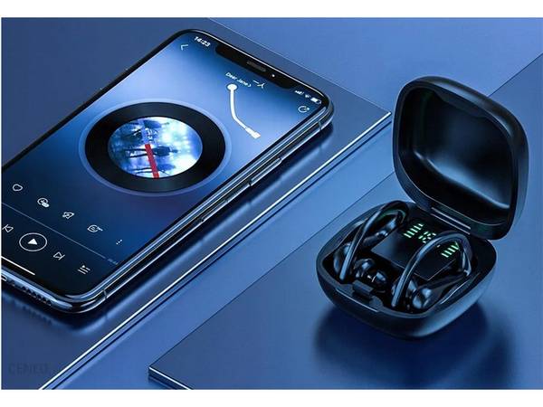 Беспроводные спортивные наушники bluetooth для тренировок по бегу на ушах