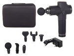 Pistolet de massage masseur corporel lcd puissant sans fil set case