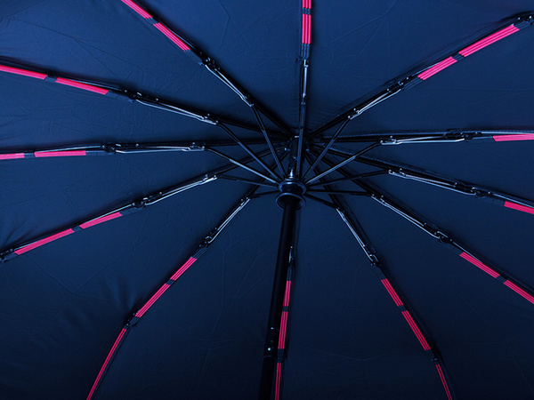 Regenschirm klappschirm automatisch schwarz unisex elegant gross dezent