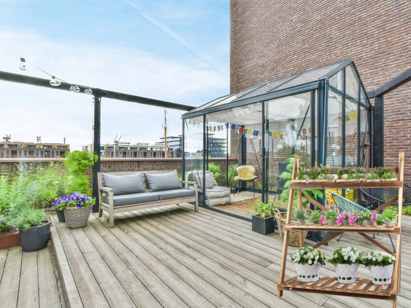 Kwietnik stojący drewniany wysoki na kwiaty doniczki 3 poziomowy regał