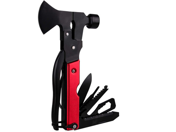 Multitool herramienta multifuncional 17en1 survival martillo picador peinador