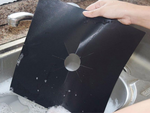 Alfombrilla protectora para quemadores de cocinas de gas juego de 4 alfombrillas