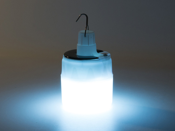 Napelemes túrázás kemping lámpa usb led