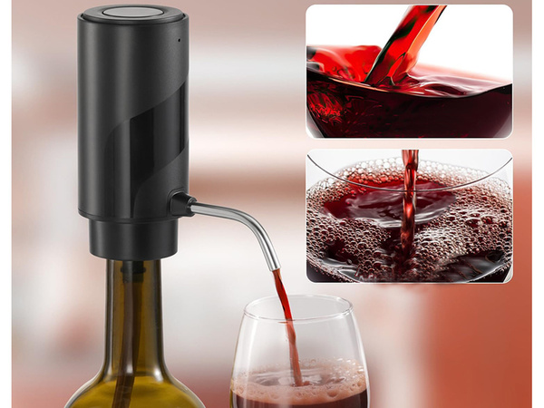 Distributeur électrique de vin whisky vodka pompe à entonnoir led liquide