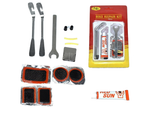 Kit de vulcanizare pentru tuburi interioare de biciclete plasturi de reparare cu linguri lipici