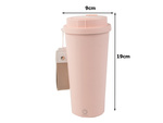 Termos din oțel cu capacitate de 350 ml, cu amestecare automată, pentru băuturi reci și calde, cu cordon usb