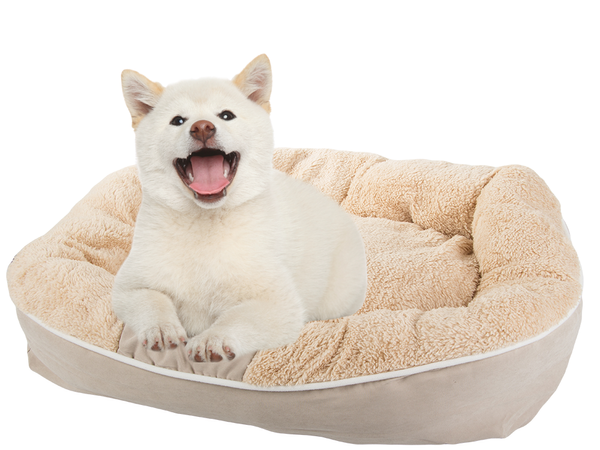Plush dog playpen bed soft cushion couch bedding fluffy