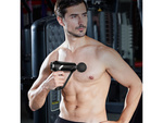 Pistola de masaje espalda cuerpo pierna masajeador fuerte pistola de masaje 4 puntas