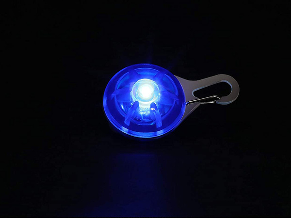 Świecąca lampka led na obrożę zawieszka dla psa kota światełko do obroży