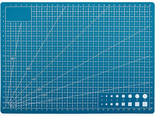 Selbstheilende schneidematte a4 modellierung doppelseitig