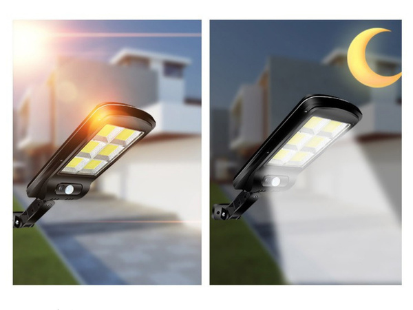 Solárna lampa 96 led so súmrakovým senzorom pohybu