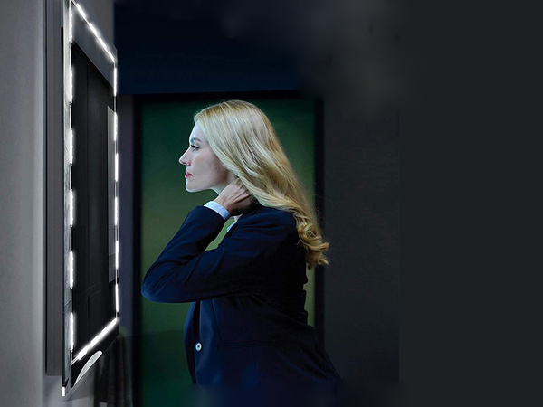 Led dressing table mirror lights make-up set 10 pcs usb 3 colours of light