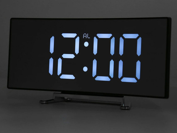 Digitális óra elektronikus riasztó led hőmérő