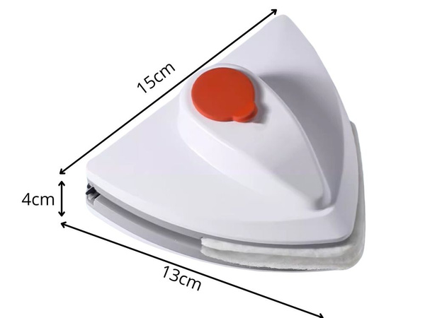 Nettoyeur de vitres magnétique double face aimants puissants raclette précise