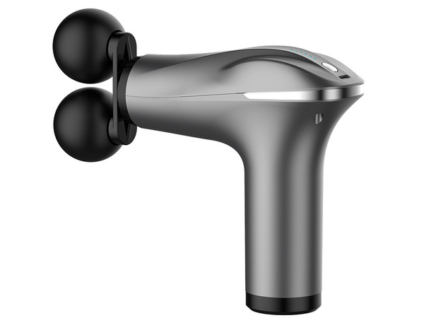 Pistolet do masażu pleców ciała nóg masażer mocny massage gun 4 końcówki