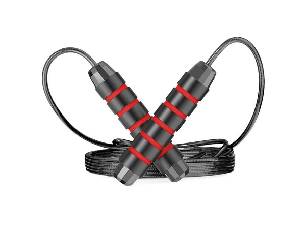 Skakanka fitness z łożyskami regulowana crossfit