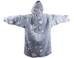 Teplá mikina oversize deka xxl 2v1 hrubý fleece