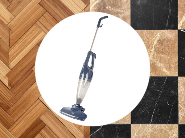 Aspirator vertical cu cablu, fără sac, 2 în 1, filtru hepa, 1200 w