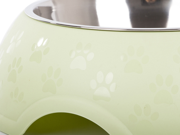 1200ml metal dog cat feeding bowl large