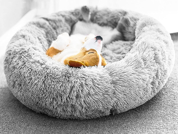 Cama de felpa perro gato corralito suave cojín sofá ropa de cama 100