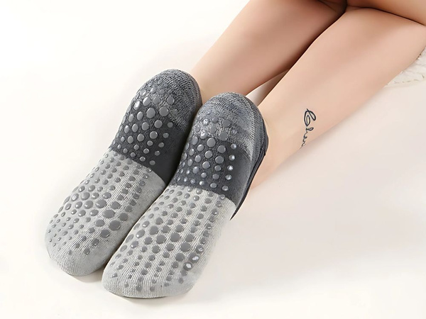 Calcetines antideslizantes yoga meditación algodón transpirable 36-40